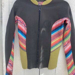 billabong surf capsule neoprene surf jacket size 10